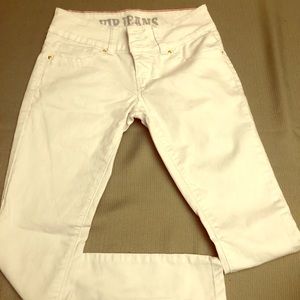 White jeans